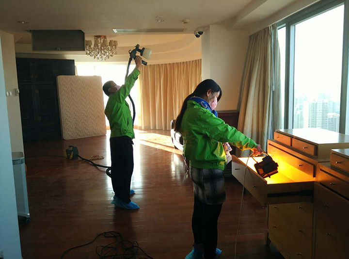 北京东直门甲醛检测治理公司(实拍照)_新风系